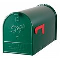 Piazza Large Green Rural Size Mailbox PI83269